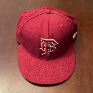 Florida State University (FSU) Fitted Baseball Hat